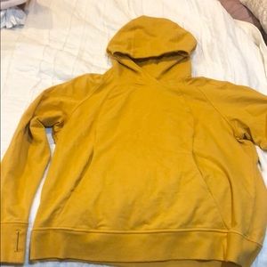 Lululemon mustard yellow hoodie